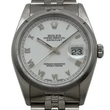 Rolex — Rolex Datejust 16200 White Stainless Steel Automatic #OK753 — Watch — resale