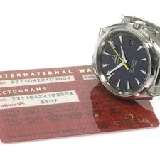 Omega — Omega Seamaster Aqua Terra 231.10.42.21.03.004 42mm SS Navy #C2537 — Watch — resale