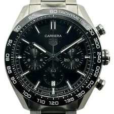 Tag Heuer — TAG Heuer Carrera 02 CBN2A1B.BA0643 44mm Stainless Steel Black OKW328 — Watch — resale