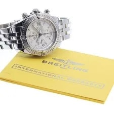 Breitling — Breitling Chronomat Evolution A13356 43mm SS Silver Dial Automatic #C330 — Watch — resale