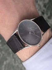 Jaeger-LeCoultre — Jaeger-LeCoultre Oval Dress WatchWhite Gold, Engraved Dial — Watch — resale