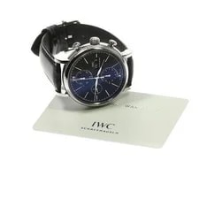 IWC — IWC Portofino IW391008 42mm SS Black #C18655 — Watch — resale