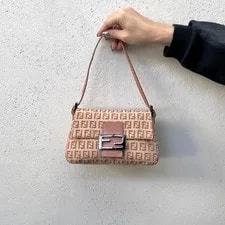 Fendi — ☆☆☆Auth Fendi Mini Mamma Baguette & — Handbag — resale