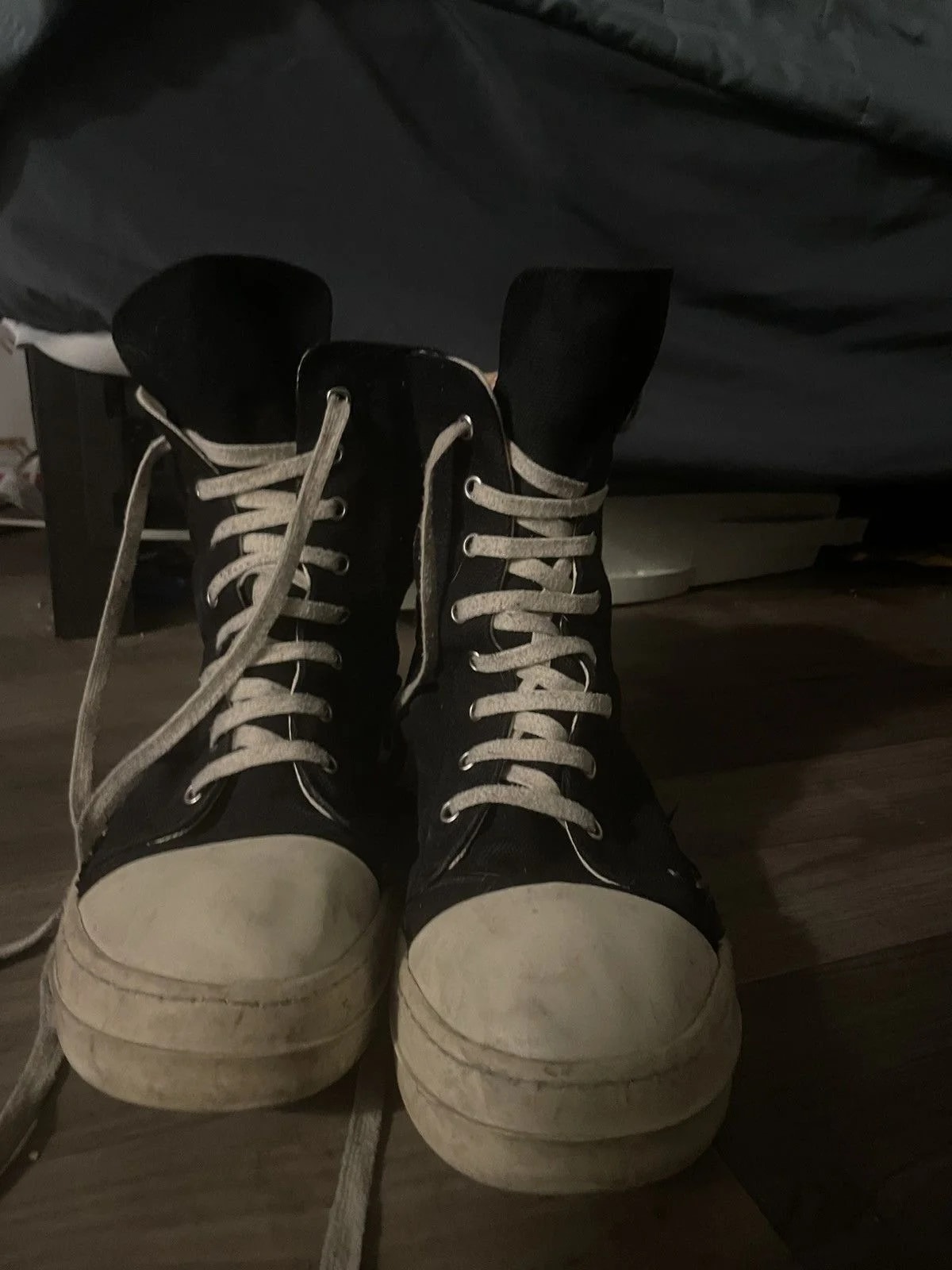 Rick Owens DRKSHDW — Rick Owens Drkshdw High Top Ramones — Sneaker — resale