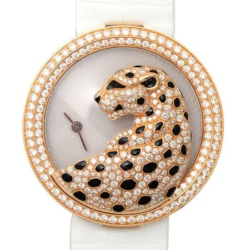 Cartier — Panthere Divine Mother of Pearl Dial 18k Rose Gold Dial HPI00762 — Watch — resale