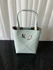 Loewe — Loewe Suna Fujita Penguin Puzzle Fold Mini 2Way Hand — Handbag — resale