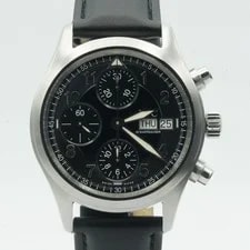 IWC — IWC Flieger Chrono Automatic 40MM Steel 3706 Polished — Watch — resale