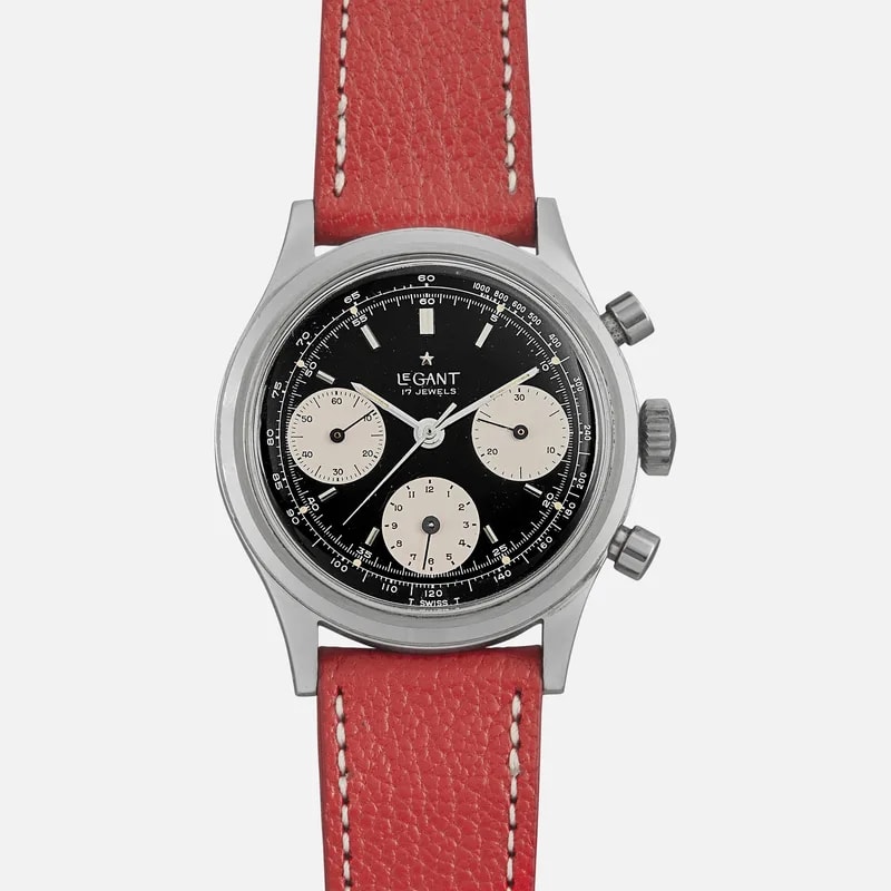 Zenith — 1960s LeGant Caliber 146HP Chronograph By Zenith for Montgomery Ward — Watch — resale
