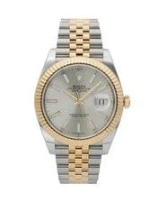 Rolex — Rolex Datejust 41 / Silver Baton Dial / 2025 / 126333 — Watch — resale