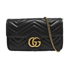 Gucci — Gucci GG Marmont Double G Logo Card Holder - Very Good #14DOCM5 — Handbag — resale