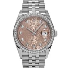Rolex — Rolex Datejust 36 126284RBR 36mm Stainless Steel Pink #WW626 — Watch — resale