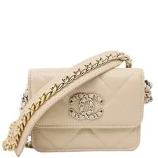 Chanel — Chanel Quilted Small 19 Flap — Handbag — resale