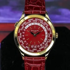 Patek Philippe — Patek Philippe World Time Red Dial New Unworn 2026 Complete - 7129J — Watch — resale