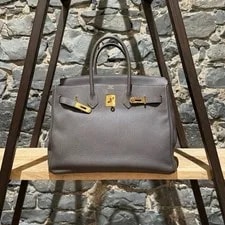 Hermès — Hermès 2011 Etain Birkin 35 — Handbag — resale