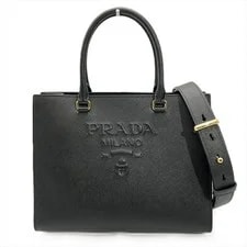 Prada — Prada Embossed Logo 2Way — Handbag — resale