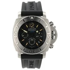Panerai — Panerai Luminor Submersible 1950 Chrono Black Dial Steel 47mm Automatic PAM00187 — Watch — resale