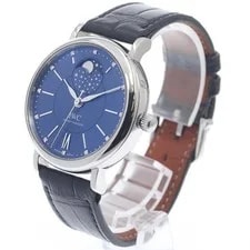 IWC — IWC Portofino Moon Phase 37 Laureus Sport FOR Good IW459006 37mm SS Blue #C12295 — Watch — resale