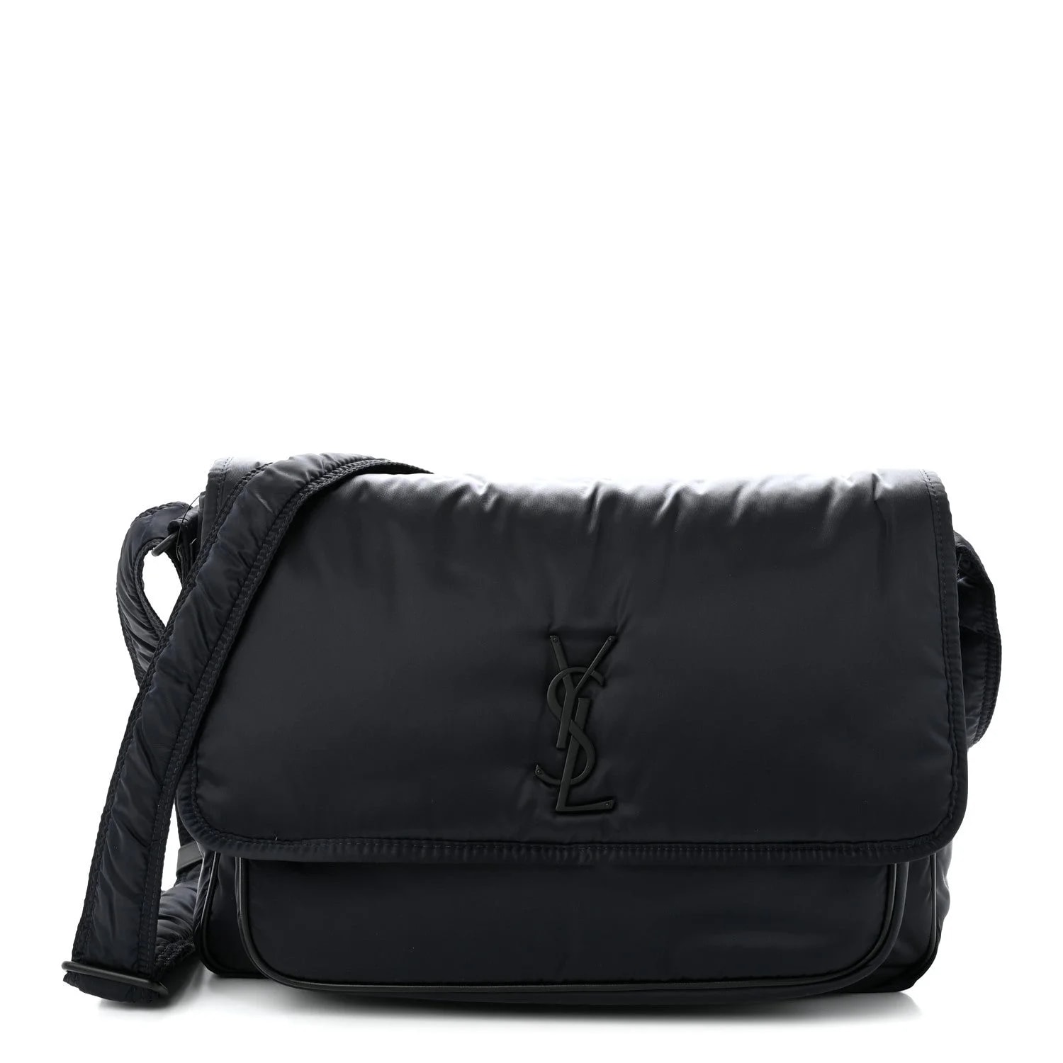 Saint Laurent — Econyl Niki Messenger Blueberry — Handbag — resale