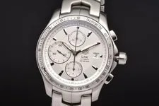 Tag Heuer — TAG Heuer CJF2111.BA0594 Link Chronograph Caliber 16 From Japan #063 — Watch — resale