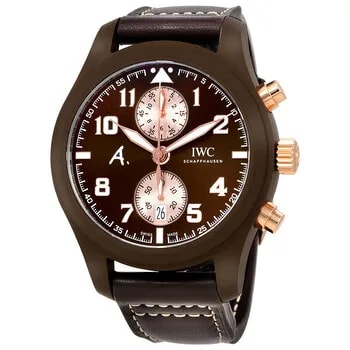 IWC — Pilot Brown Dial Chronograph Automatic IW388006 — Watch — resale