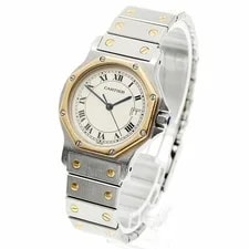Cartier — Cartier W2001583 Santos Octagon LM Date Quartz _957324 — Watch — resale