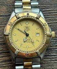 Tag Heuer — Working TAG Heuer 964.015 Gold 2000 Professional — Watch — resale