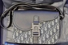 Dior — 《Final Price Lower》Dior Saddle Messenger With Flap Small — Handbag — resale