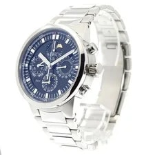 IWC — IWC Described in the Item Description IW375615 43mm SS Black Dial #C1489 — Watch — resale