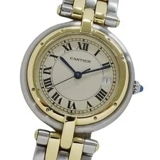 Cartier — Cartier Brand Panth Re Vend Me LM 2 Row Date Quartz QZ Stainl — Watch — resale