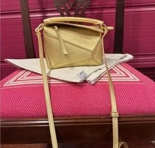 Loewe — Loewe Mini Puzzle Edge One Size — Handbag — resale
