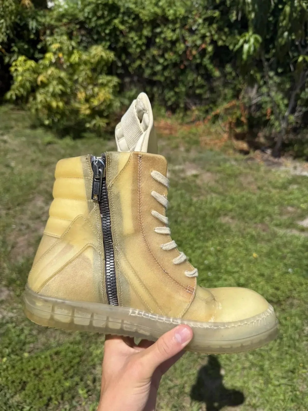 Rick Owens — Edfu Rick Owens Geobaskets — Sneaker — resale