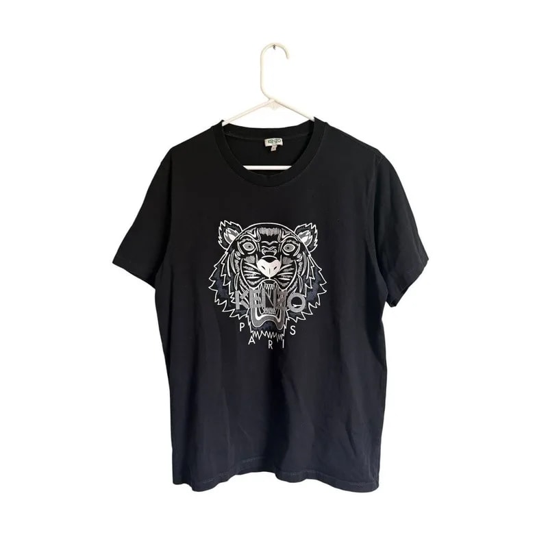 Kenzo — Kenzo Paris Tiger Print T-Shirt — streetwear — resale