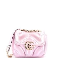 Gucci — Gucci GG Marmont Square Flap Chevron Mini — Handbag — resale