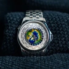 Patek Philippe — Patek Philippe World Time 5131/1P-001 39.5MM Platinum — Watch — resale