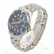 Omega — Omega Seamaster Professional 300 Co-Axial Chronometer 2220 80 , Date, Navy — Watch — resale