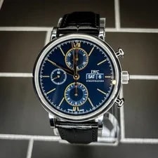 IWC — IWC Portofino Blue Watch - IW391036 Box and Papers, New Strap, 2021 — Watch — resale