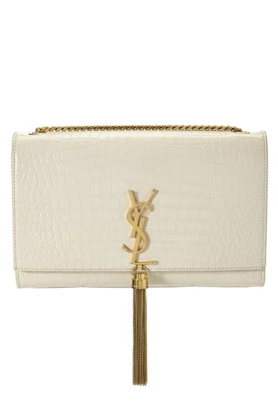YSL — Embossed Kate Tassel Medium — Handbag — resale