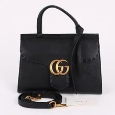 Gucci — Gucci GG Marmont Top Handle Small 442622 139448552 — Handbag — resale