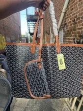 Goyard — Goyard Saint Louis Large / Trim Open W/ Card — Handbag — resale