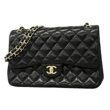 Chanel — Chanel , Large Matelassé, Double Flap, Chain, ... GZl1js7w — Handbag — resale