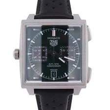 Tag Heuer — Tag Heuer Monaco 39mm Green Dial Ref# CDW2180.FC8360 — Watch — resale