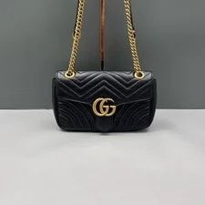 Gucci — Gucci GG Marmont Small Matelassé ' - Excellent #1PXFQ9D — Handbag — resale