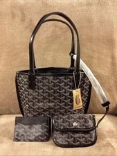 Goyard — Goyard Anjou Reversible + + Saint Sulpice Card Holder — Handbag — resale