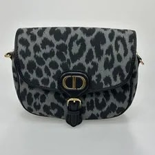 Dior — Dior Medium Bobby , Leopard Print , Saddle Style — Handbag — resale