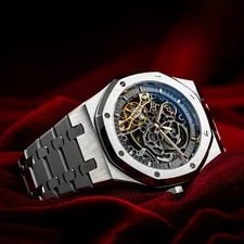 Audemars Piguet — Audemars Piguet Royal Oak Double Balance Wheel Openworked 15407ST.OO.1220ST.01 — Watch — resale