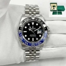 Rolex — 2026 Rolex GMT-Master II Batgirl 126710BLNR 40MM Black Steel Box Papers — Watch — resale