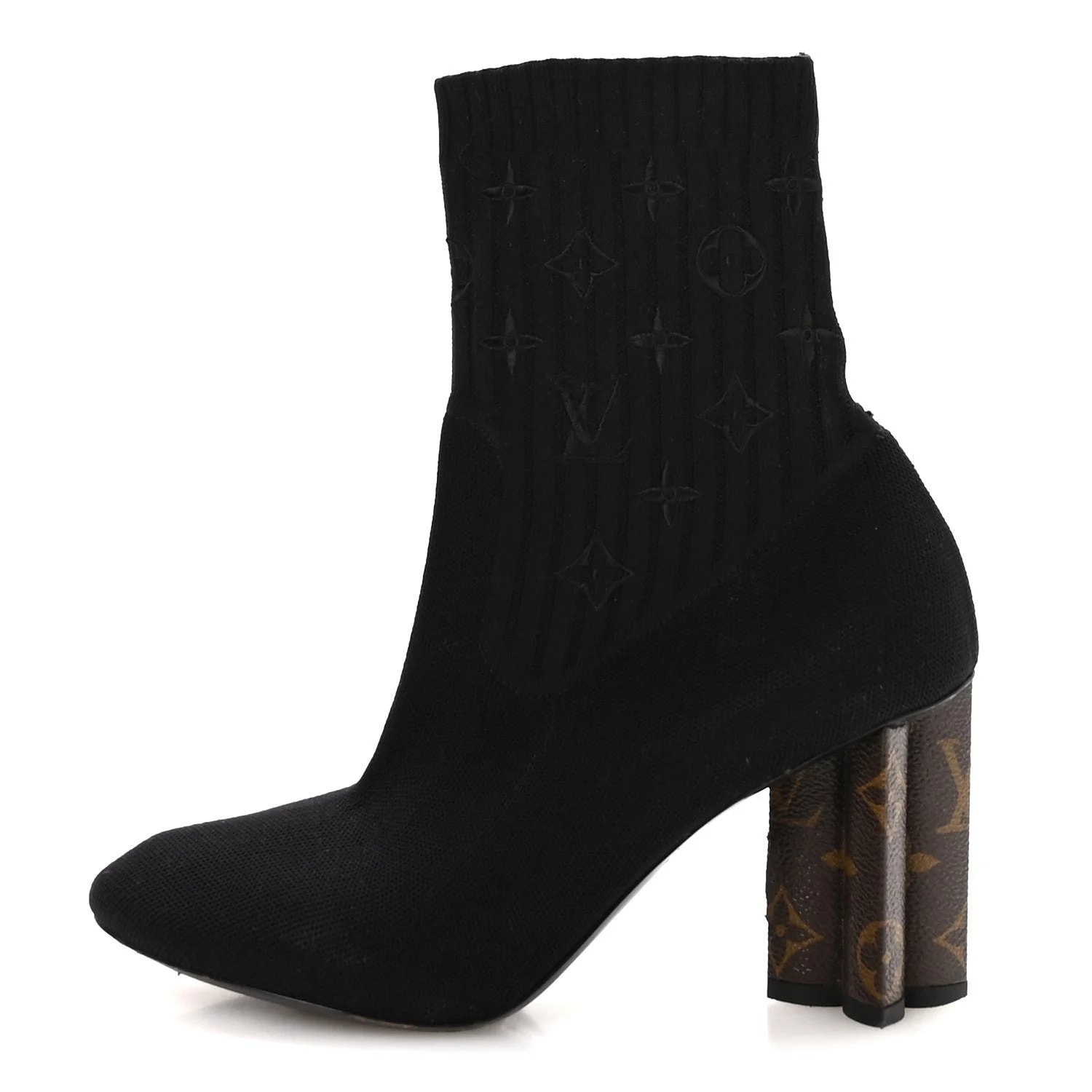 Louis Vuitton — Stretch Fabric Silhouette Ankle 39 — Designer Shoe — resale