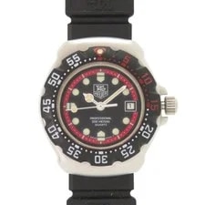 Tag Heuer — Tag Heuer Formula 1 374.508 SS Black Quartz Working — Watch — resale
