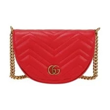 Gucci — Gucci GG Marmont Matelassé Chain Mini Stamp 746431 Dtdht 6832 55877561 — Handbag — resale