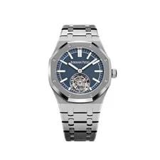 Audemars Piguet — Audemars Piguet Royal Oak Flying Tourbillon 26730TI.OO.1320TI.02 Titanium Blue — Watch — resale